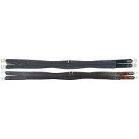 Klassieke leren singel T de T Zwart