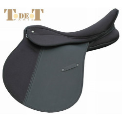Selle rexine mixte T de T Noir Selle rexine mixte T de T Noir