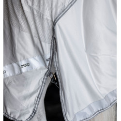 Couvre-reins Horseware anti-mouches Fluo Amigo Flyrider 0g Argent / gris titanium / argent