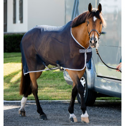 Droogdeken Net Horseware Amigo 0g Marine / titaangrijs / zilver Marineblauw Droogdeken Net Horseware Amigo 0g Marine / titaangrijs / zilver Marineblauw