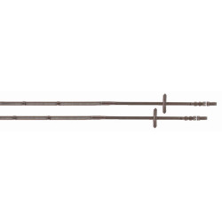 Super Grip teugels met T-stoppers van T de T Super Grip teugels met T-stoppers van T de T