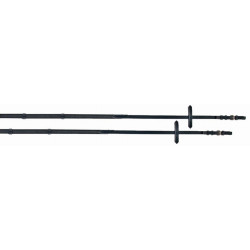 Super Grip teugels met T-stoppers van T de T Super Grip teugels met T-stoppers van T de T