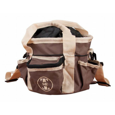 Poetskoffer klein model T de T Bruin / beige