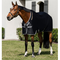 Chemise séchante Horseware Rambo Airmax Cooler Disc Noir / orage / gris argent Chemise séchante Horseware Rambo Airmax Cooler Disc Noir / orage / gris argent