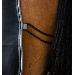 Droogdeken Horseware Rambo Airmax Cooler Disc Zwart / storm / zilvergrijs