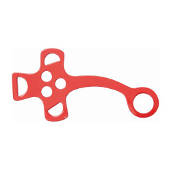 Hackamore T-stangen van T Rood