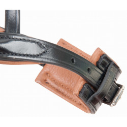 Anatomisch hoofdstel Matisse T de T Marron / blanc