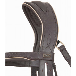 Anatomische hoofdstel Velazquez T de T Noir / blanc