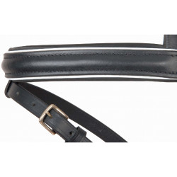 Anatomische hoofdstel Velazquez T de T Noir / blanc