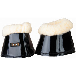 Cloches vernies mouton T de T Noir