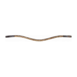 Frontal Mosaik T de T Havane foncé / or Marron