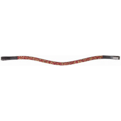Frontaal Mozaïek T van T Donker Havana / rood / goud Bruin Frontaal Mozaïek T van T Donker Havana / rood / goud Bruin