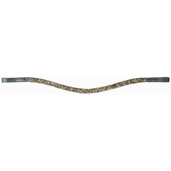 Frontaal Mozaïek T van T Zwart / zwart / goud Frontaal Mozaïek T van T Zwart / zwart / goud