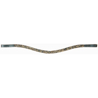 Frontal Mosaik T de T Havane foncé / argent Marron Frontal Mosaik T de T Havane foncé / argent Marron