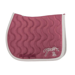 Zadeldek Pénélope Classique Magenta / wit Roze