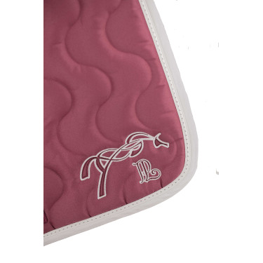 Zadeldek Pénélope Classique Magenta / wit Roze