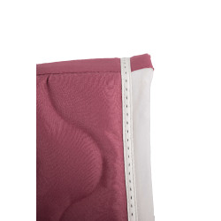 Tapis de selle Pénélope Classique Magenta / blanc Rose
