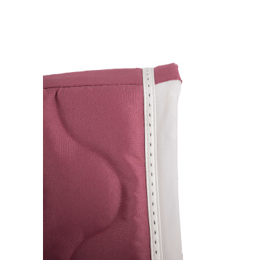 Zadeldek Pénélope Classique Magenta / wit Roze
