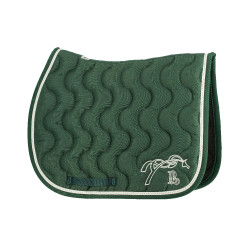 Tapis de selle Pénélope Classique Vert foncé / vert