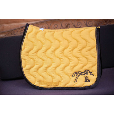 Tapis de selle Pénélope Classique Moutarde Tapis de selle Pénélope Classique Moutarde