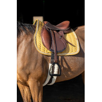 Tapis de selle Equithème Softy Moutarde Jaune