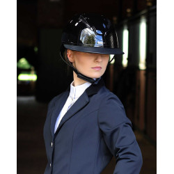 Afneembare rand voor Lami-Cell Glossy helm Zwart