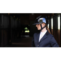 Galon amovible pour casque Lami-Cell Glossy Noir Galon amovible pour casque Lami-Cell Glossy Noir