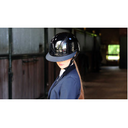 Galon amovible pour casque Lami-Cell Glossy Noir Galon amovible pour casque Lami-Cell Glossy Noir