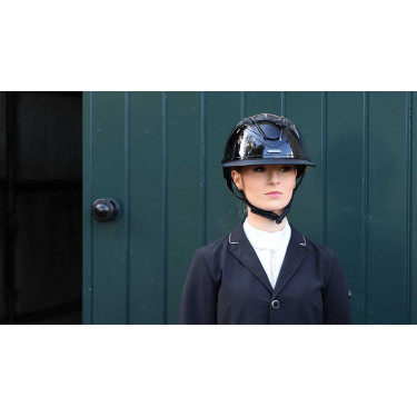 Afneembare rand voor Lami-Cell Glossy helm Zwart