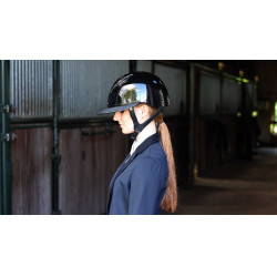 Afneembare rand voor Lami-Cell Glossy helm Zwart