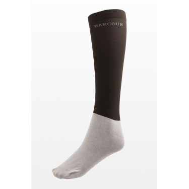 Chaussettes Harcour Vaya 2 paires Cacao Marron