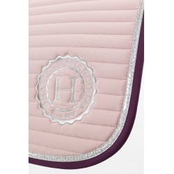 Tapis de selle Rider Harcour Karembar Pivoine Rose