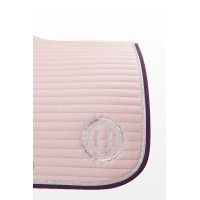 Tapis de selle Rider Harcour Karembar Pivoine Rose