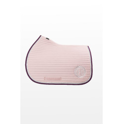 Tapis de selle Rider Harcour Karembar Pivoine Rose