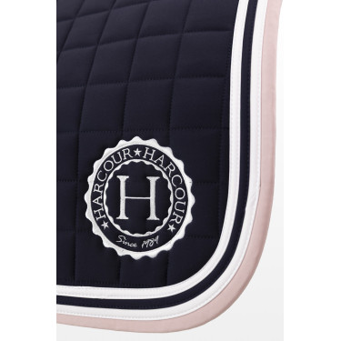 Tapis de selle Harcour Soft Marine / rose clair Tapis de selle Harcour Soft Marine / rose clair