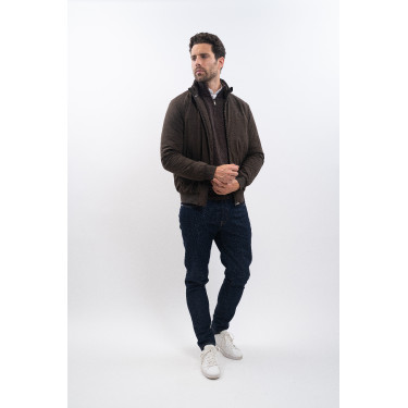 Veste Harcour Jako Cacao Marron