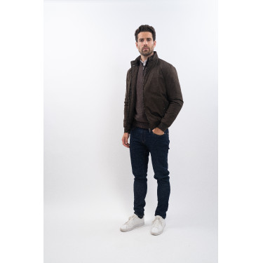 Veste Harcour Jako Cacao Marron