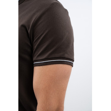 Polo Harcour Oscar homme Cacao Marron