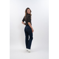 Polo Harcour Amandel Marine Marineblauw