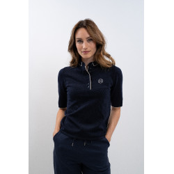 Polo Harcour Amande Marine Bleu marine Polo Harcour Amande Marine Bleu marine