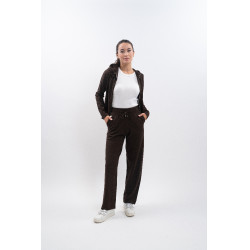 Jogging maille Harcour Andrea Cacao Marron