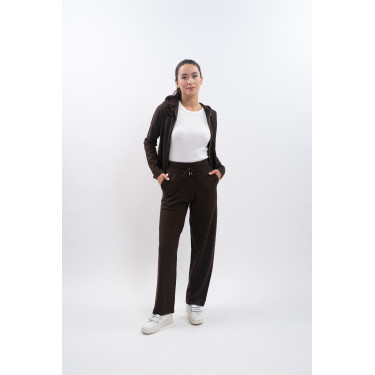 Jogging maille Harcour Andrea Cacao Marron