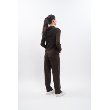 Jogging maille Harcour Andrea Cacao Marron