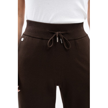 Jogging maille Harcour Andrea Cacao Marron