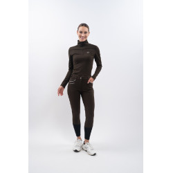 Fleece paardrijbroek Harcour Jaipur Cacao Bruin Fleece paardrijbroek Harcour Jaipur Cacao Bruin