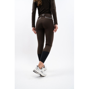 Fleece paardrijbroek Harcour Jaipur Cacao Bruin Fleece paardrijbroek Harcour Jaipur Cacao Bruin