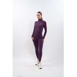 Legging Polaire Harcour Lili Figue Violet