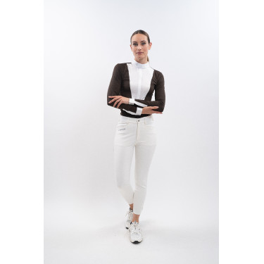 Polo de concours Harcour Stella femme Cacao Marron