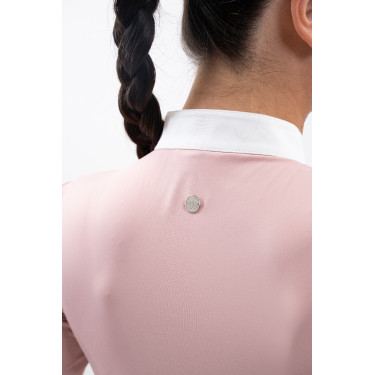 Polo de concours Harcour Stella femme Pivoine Rose