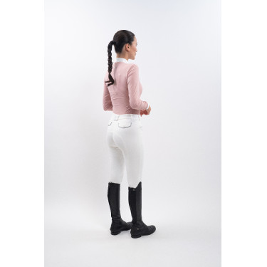 Polo de concours Harcour Stella femme Pivoine Rose